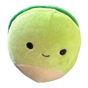 Squishmallows Green Turtle Mini Plush Soft Stuffed Animal 4” EUC